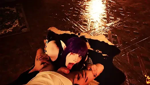 Solo seviyeleme. Esil'i hamile bırakma görevi başarısız oldu - MollyRedWolf