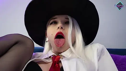 Overwatch Ashes sıkı delikleriyle oynuyor. Karneli Bandi