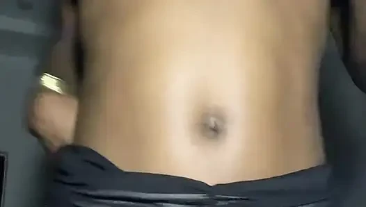 Browngurl234s yatak odası şehvetli enerji ve twerk performansı