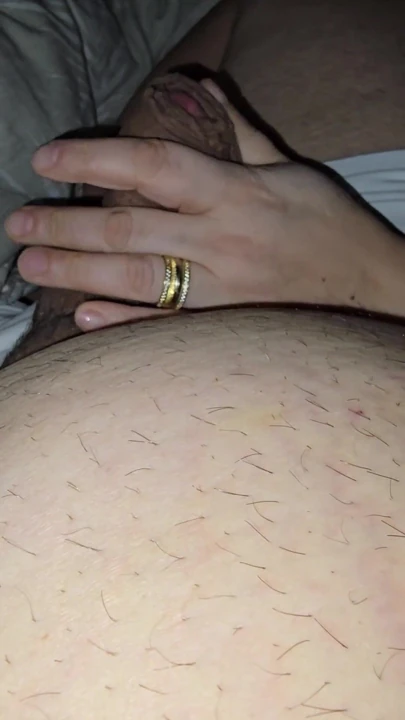 Step son Convincing Step Mom handjob his big dick without problem | Clip 2