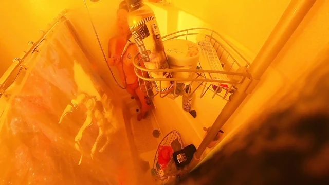 Stepson Catches Me in the Shower