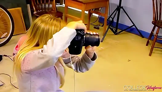 Candice Collyer, Hayley-marie ile fotoğraf çekimi