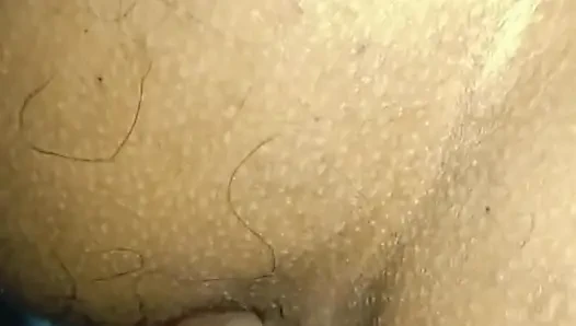 Endonezyalı kız arkadaş, anal eğitim sonunda götüne boşalıyor