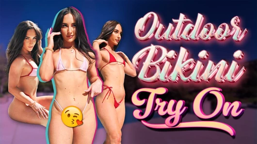 Ateşli açık havada bikini denemesi - hannahjames710