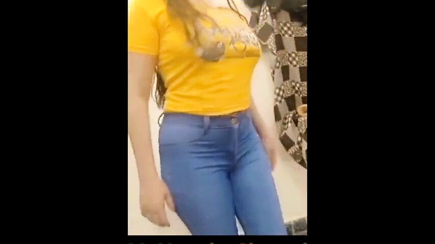 Hint sıcak model dans video