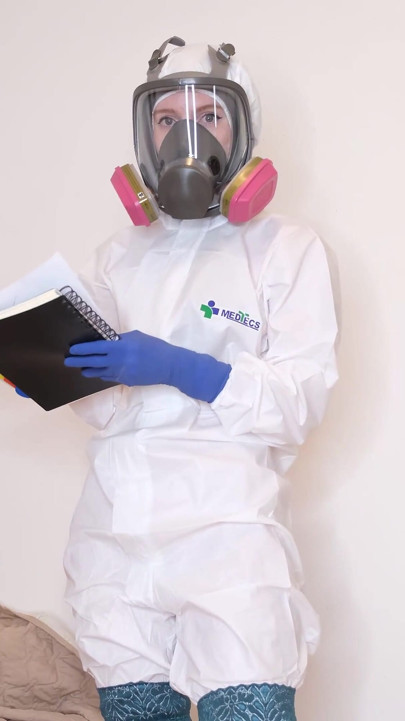 Evde hazmat mastürbasyonu