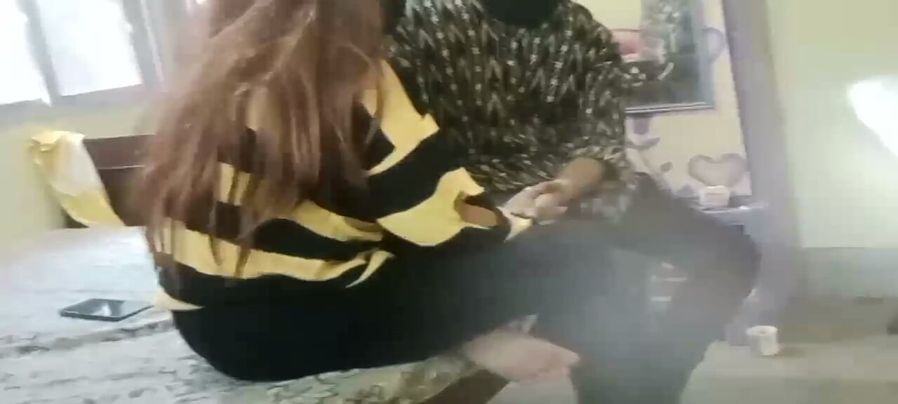 Hintli öğretmen ve öğrenci viral seks videosunda bölüm 2