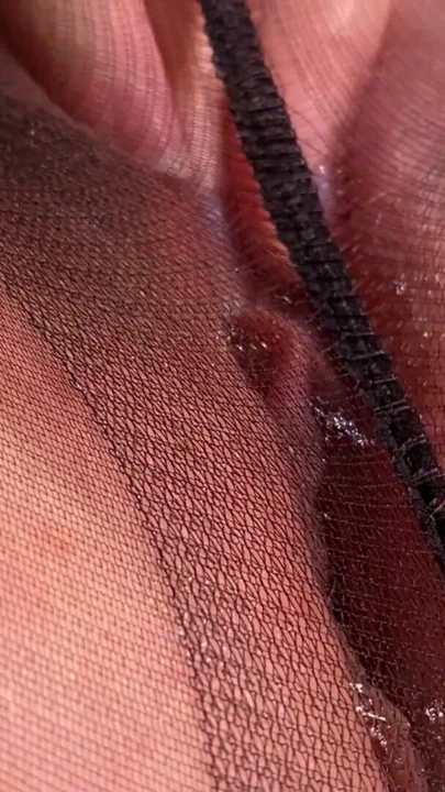 ASMR! Külotlu Çorap İçinde Mastürbasyon Yapıp Fışkırtıyorum | Clip 2