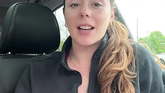 Benim lush ile bir simülatörde golf yapmaya çalışıyorum! Ben sallanırken boşalmamaya çalışıyorum!