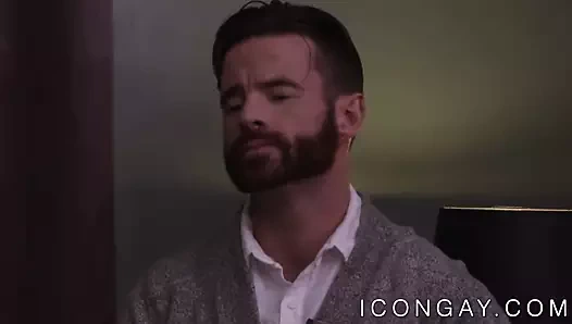 Eşcinsel iri parça hans berlin içinde tutkulu ırklararası göt vurma