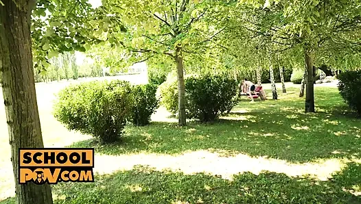 Bakış açısı - döl guzzling genç Tiffany Tatum seni sikiyor