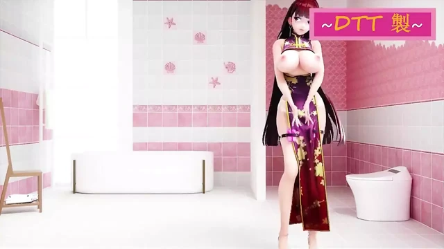 Honkai impact raiden mei soyunma dansı hentai mmd 3d - kızıl saçlı renk düzenleme smixix