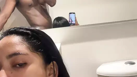 İşe gitmeden önce biraz eğlence - amatör çift- nysdel