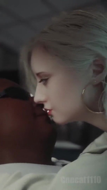 Grace straddled the black fucker with her wet pussy.