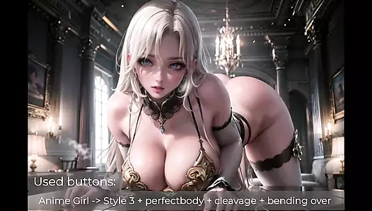 Derleme: mükemmel vücut anime kız eğiliyor (asmr sesiyle) sansürsüz hentai