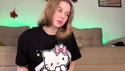 Evde çömelme ve parmakla mastürbasyon