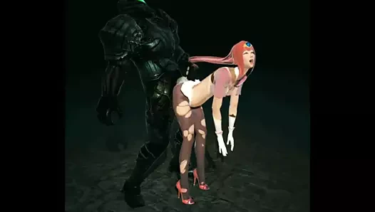 Seksi kız sert seks 3d