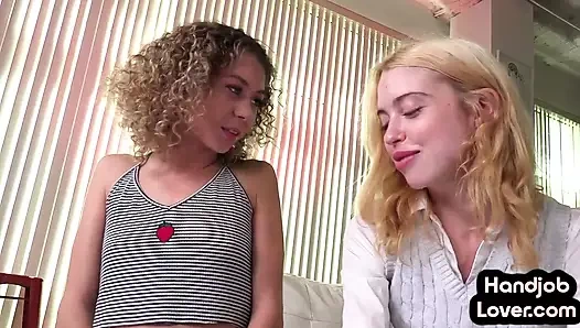 HJ amatör 21 yaşındaki erkek arkadaşıyla bakış açısıyla üçlü seks yapmayı öğreniyor