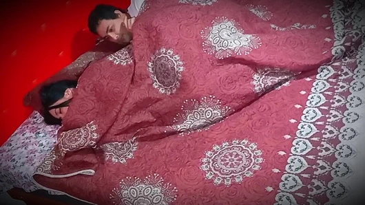 Stepmother spends the night with her stepson. In the morning I felt my stepson's hard cock.