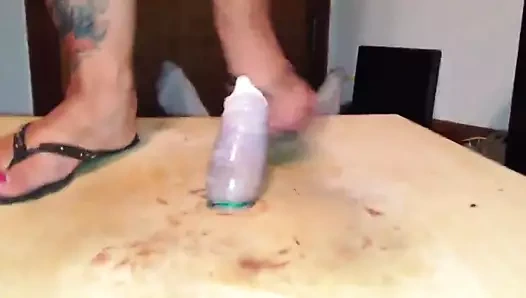 prezervatif onun zavallı horoz ayaklar altına