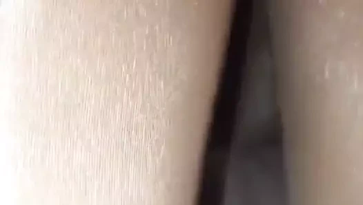 süper parlak külotlu çorap footjob