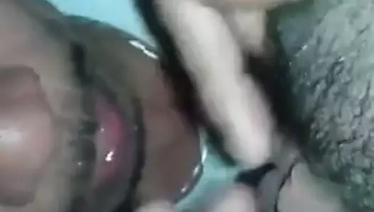 Yaşlı adamın amcığı