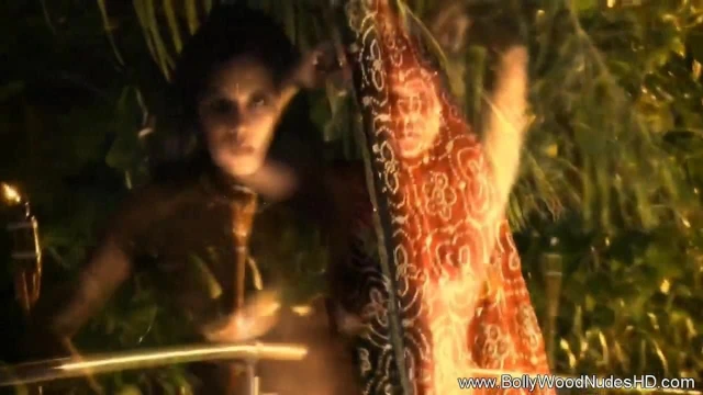 Egzotik güzellikte koyu kontrast