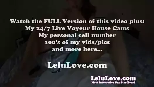 Lelu aşk-temizlik benim Creampie külot aldatmak