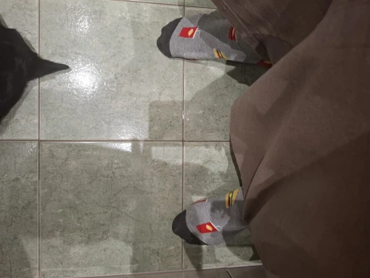 Orta yaşlı seksi kadın yaramaz olduğunda, efendi mutlu içinde.