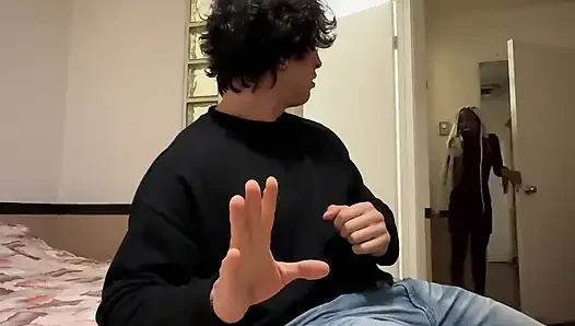Irklararası edepsiz otelde seks