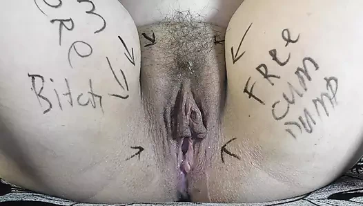 Aldatan boşalan evli kadın grup seks yaptıktan sonra döl dolu amını gösteriyor - milky mari