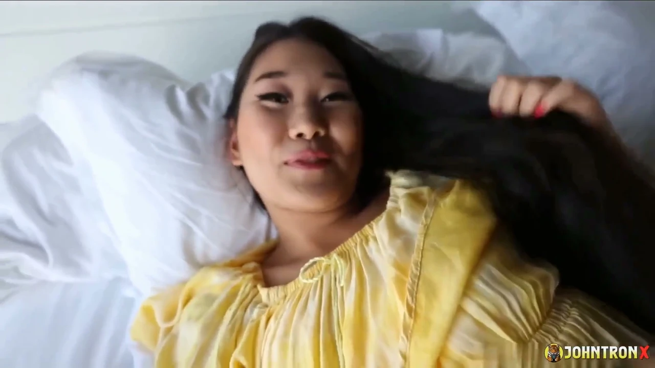 Johntronx – Exotic and Sexy Asian Babe Fucked in Her Yellow Flowery Dress