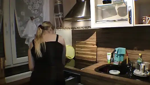 Gözlüklere Cumshot MILF