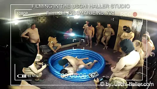 Amatör kız Adrienne Kiss ile grup seks - fragman 1