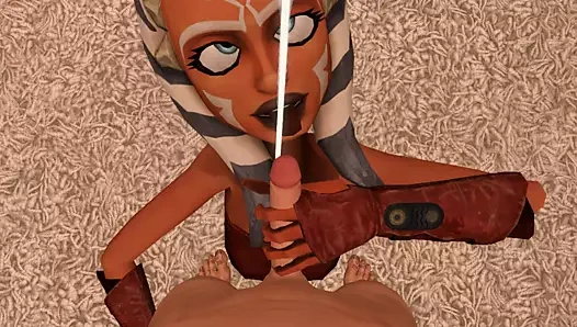Ahsoka dölünü emiyor