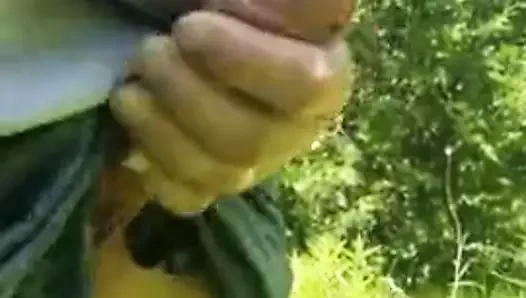 ormanda mastürbasyon