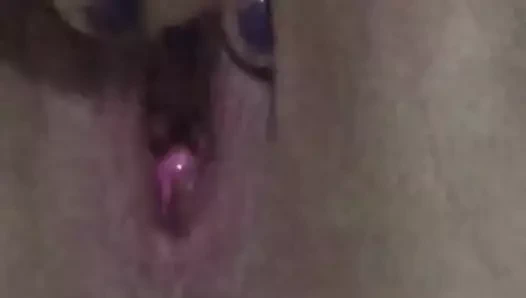 karısı peehole ile oynuyor