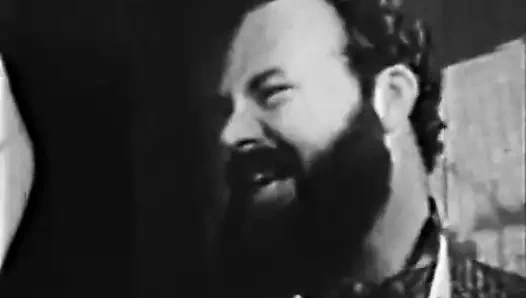 Seks partisi sırasında sıcak hareketler (1960'larda vintage)