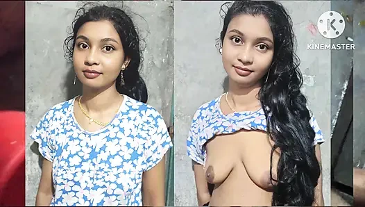 Stepbrother and step-sister-in-law are in the wash room in a whole romantic affair