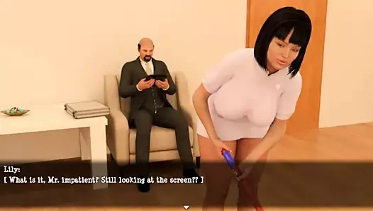 Vadideki Lily: evli evli kadın götünü bir yabancıya sallıyor - ep 25