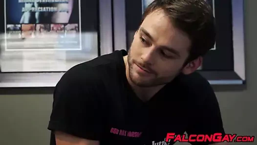 iki azgın adamlar üfleme her diğerleri yarak zafer delikten