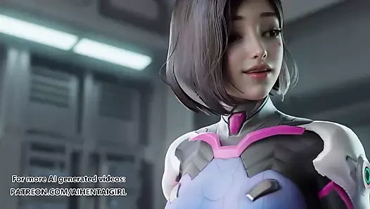 Overwatch dva cosplay oyunculuk orospu sansürsüz hentai yapay zeka