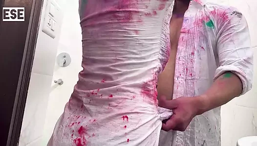 En iyi arkadaşla bayram ve onu güzel bir şekilde sikikleri