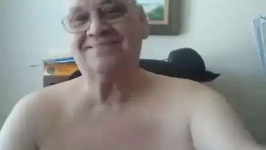 grandpa show on webcam