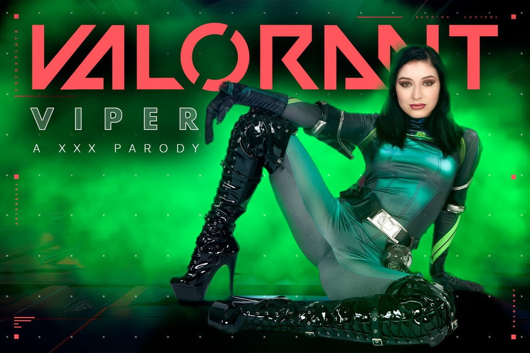 Vrcosplayx - Valorant'tan toksik engerek olarak Raven Lane seni iradesine boyun eğdirecek