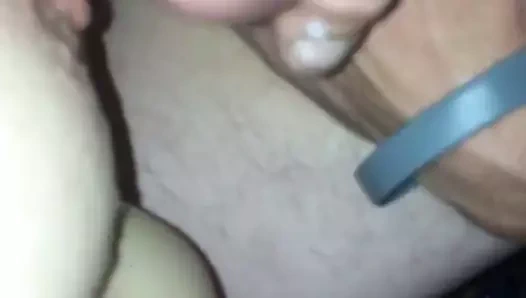 Dayak horoz boşalmak üzerinde baştankara son