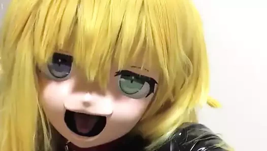 Kigurumi ryona yalama