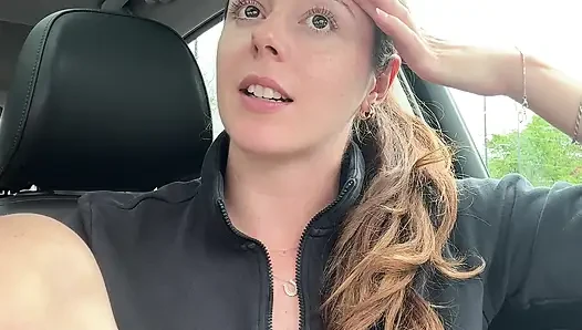 Benim lush ile bir simülatörde golf yapmaya çalışıyorum! Ben sallanırken boşalmamaya çalışıyorum!