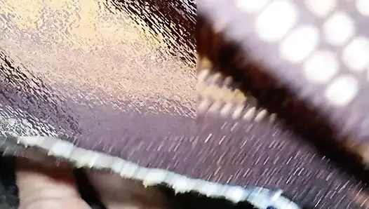 Evli üvey kız kardeş bütün gece arka bahçede üvey erkek kardeşi tarafından arkadan sikildi