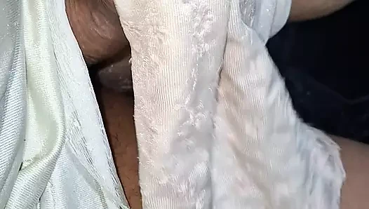 with three petticoats from my aunt